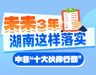 政策簡讀丨未來3年 湖南這樣落實中非“...